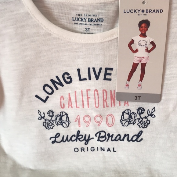 Lucky brand two piece children’s set - Picture 2 of 6
